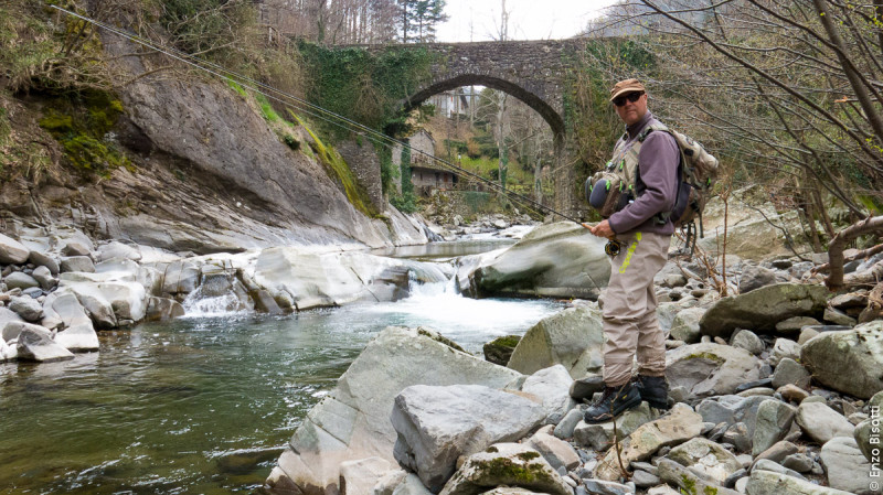 Enzo sul Limentra, per www.iopescopositivo.it