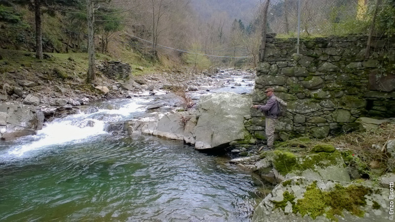 Enzo sul Limentra, per www.iopescopositivo.it