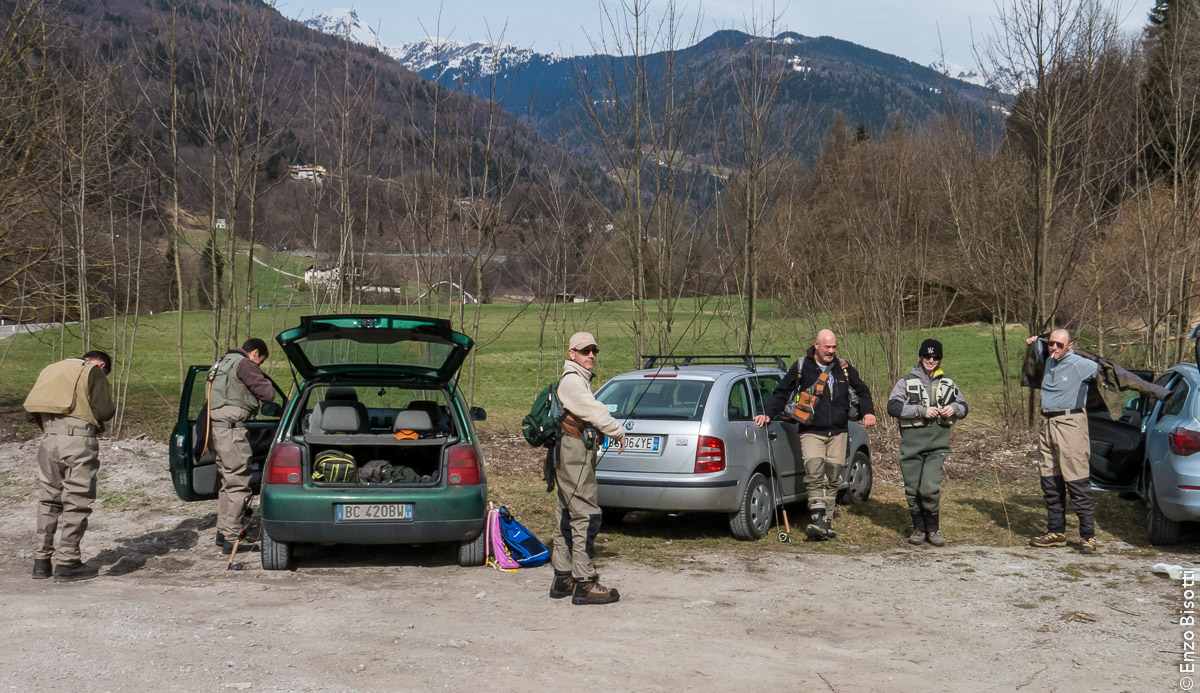Pescatori Piacentini sul Sarca per IOPESCOPOSITIVO.it