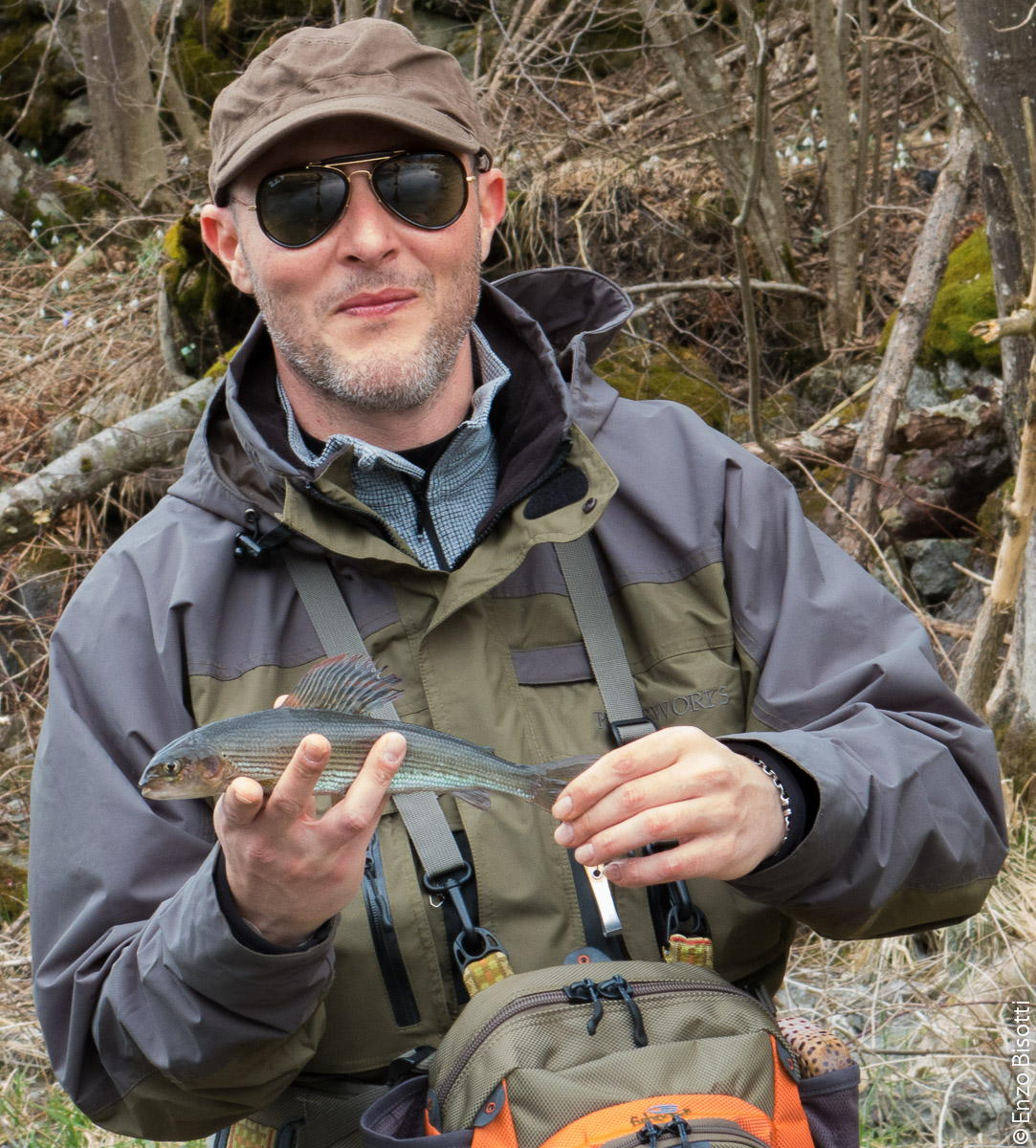 Simone ed il suo primo Temolo del Sarca, per IOPESCOPOSITIVO.it