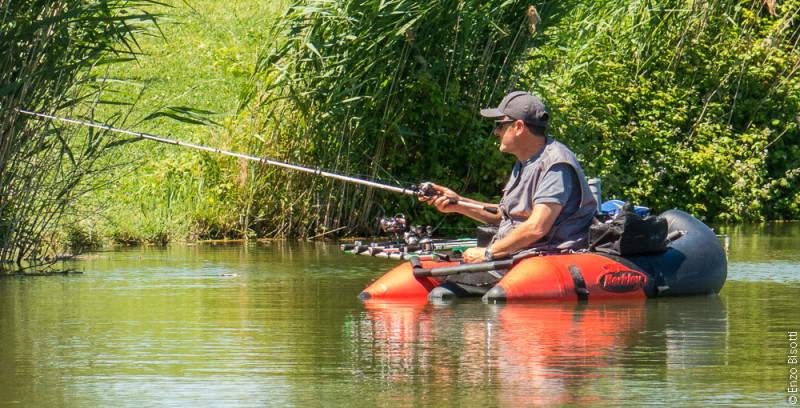 Gastone a Spinning ai Quattro Stracci, per IoPescoPositivo.it