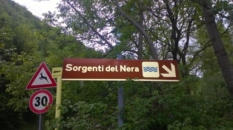 Simone Sorgente del Fiume Nera per Iopescopositivo.it