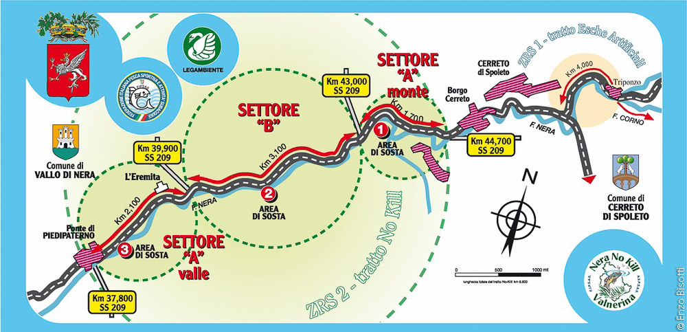 Simone zona NK sul Nera, per iopescopositivo.it