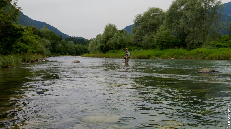 Simone Pezzi a Preore per IoPescoPositivo.it