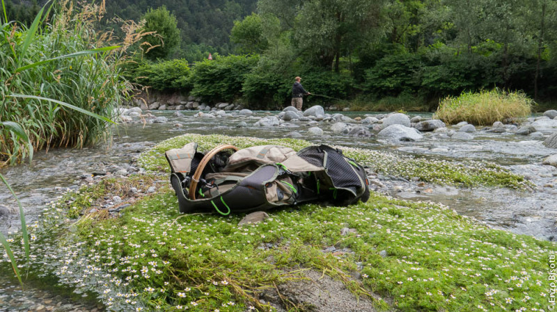 Simone Pezzi a Preore per IoPescoPositivo.it