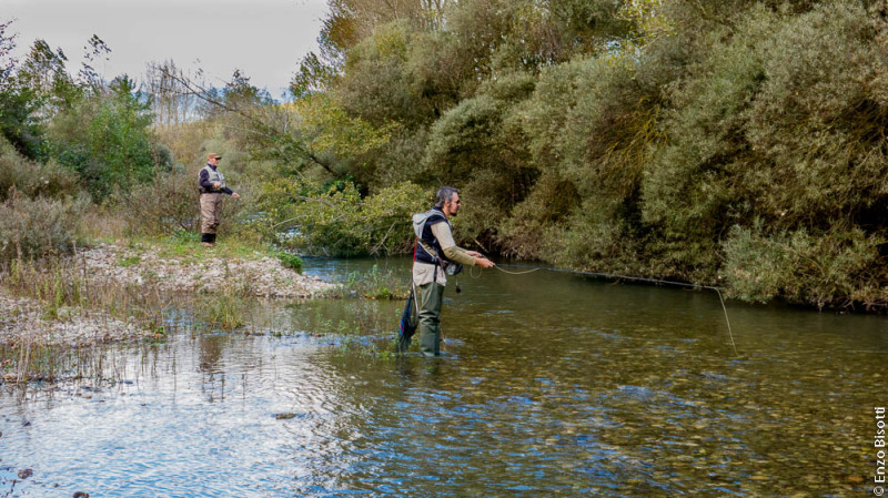 Simone e Mirko - Tail Water TEVERE, per iopescopositivo.it