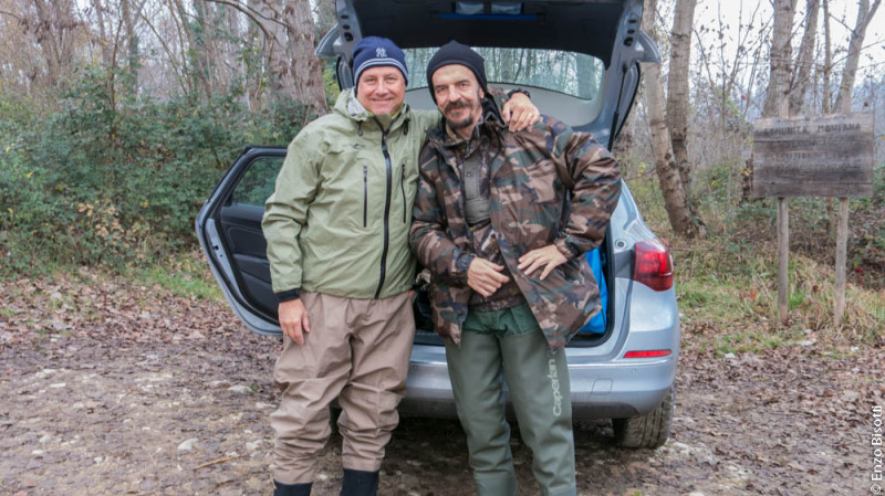 Enzo Bisotti e Mirko Balboni -per iopescopositivo.it