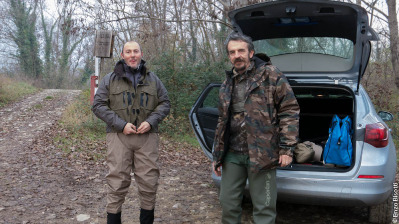 Simone Pezzi e Mirko Balboni -per iopescopositivo.it