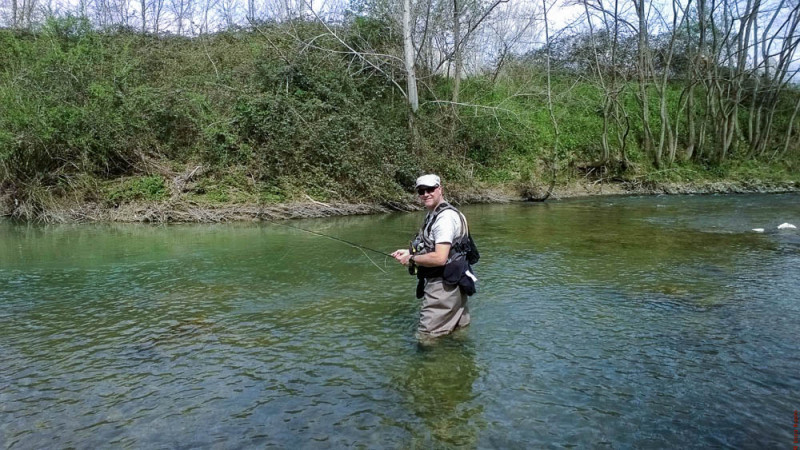 Enzo Bisotti sulla Sieve