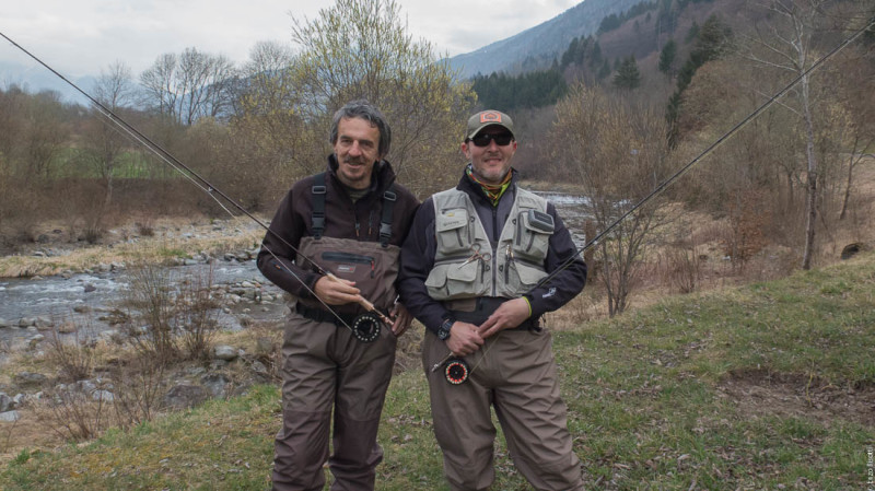 Mirko e Simone a Spiazzo SARCA 2016 per iopescopositivo.it