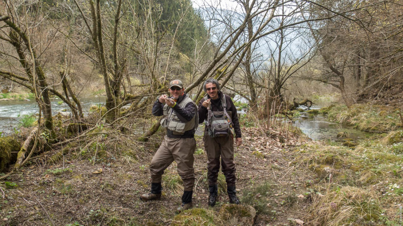 Simone e Mirko a Ponte Arche SARCA - 2016 per iopescopositivo.it