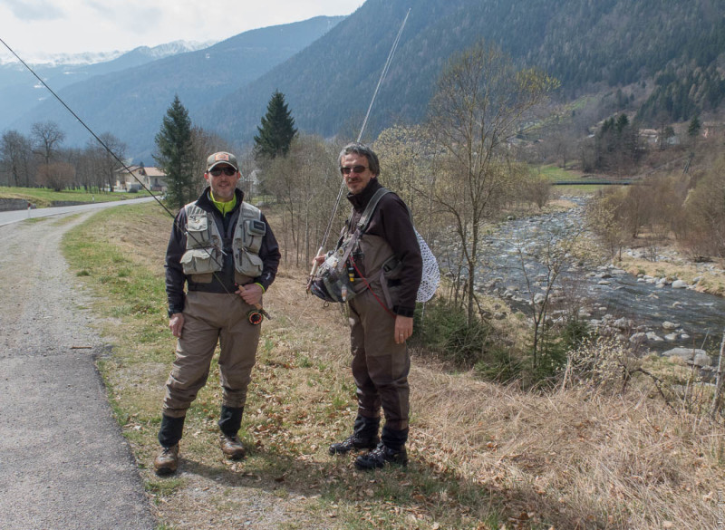 Simone e Mirko a Spiazzo SARCA 2016 per iopescopositivo.it