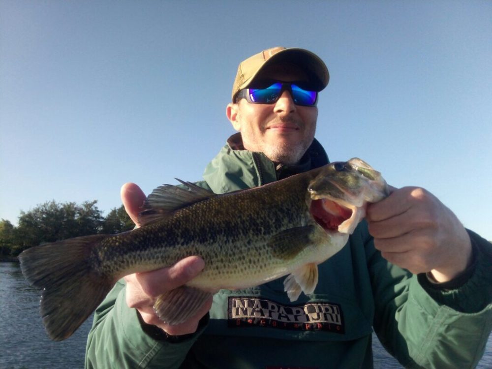 iopescopositivo.it - Simone Pezzi col tanto agoniato primo Bass di Bolsena